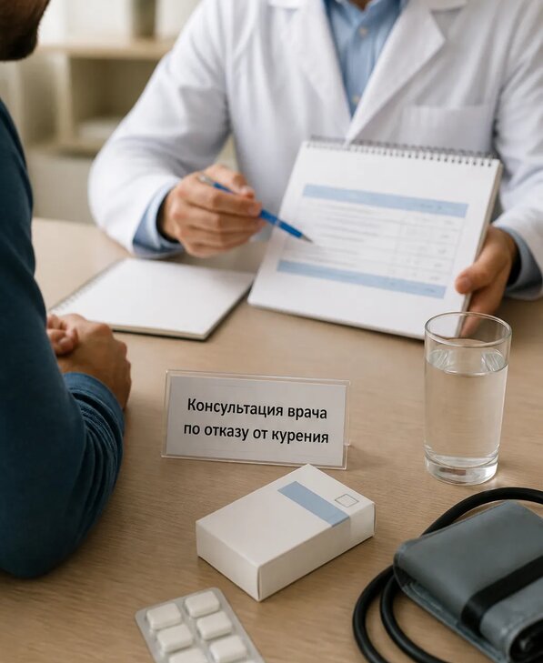 Консультация врача по отказу от курения для взрослых в Юрге